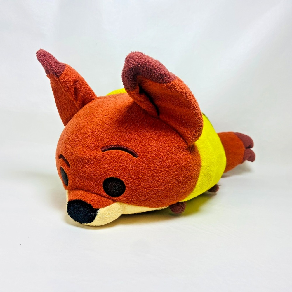 DISNEY Tsum Tsum Zootopia 12" Nick Wilde Fox Plush Stuffed Animal Stuffie‎ 15313